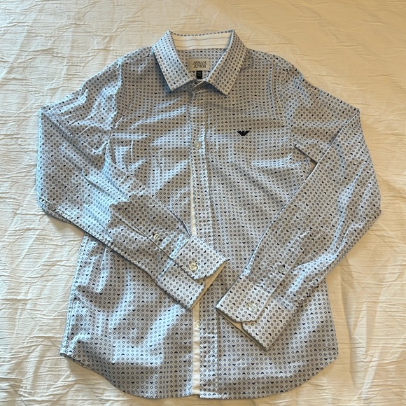 Armani Junior button down dress shirt - Picture 1 of 7